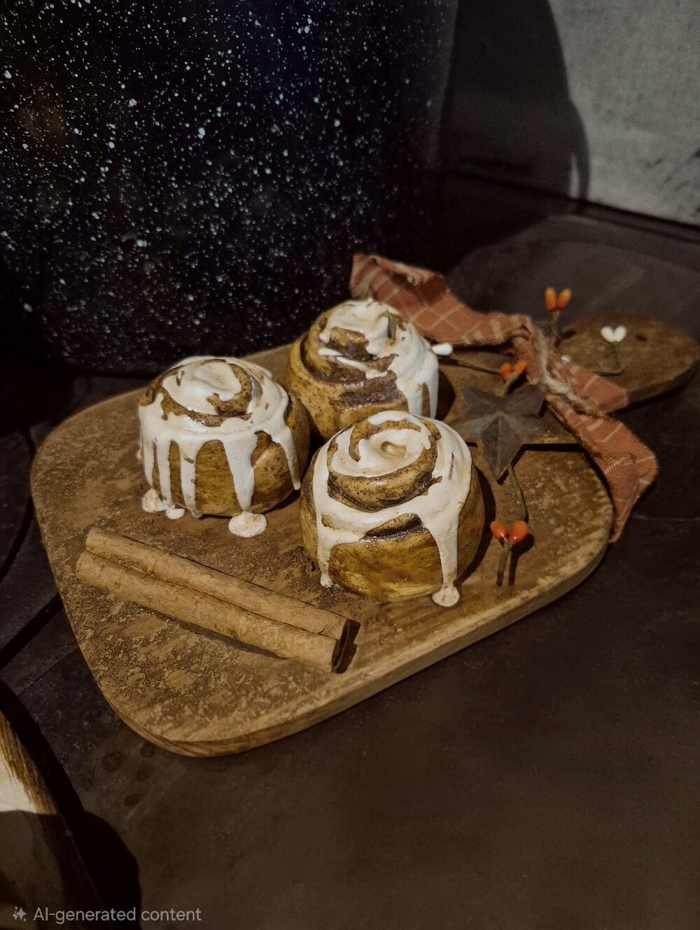 Faux Cinnamon Buns